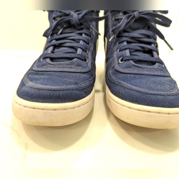 2017 NIKE VANDAL HIgh SUPREME 318330 402 OBSIDIAN  DUNK AIR FORCE sneaker sz 7.5 - Picture 7 of 12